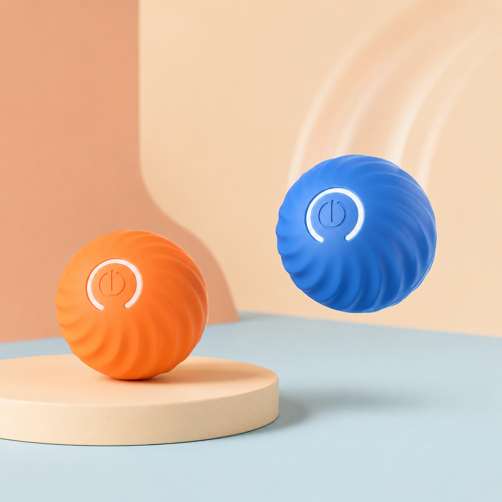 Automatic Moving Pet Ball Interactive Toy USB Charging