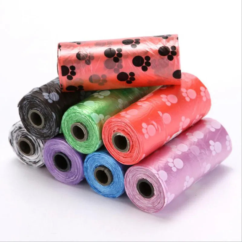 10 Premium Rolls 150pcs Colored Dog Poop Bags Biodegradable High Quality Leakproof