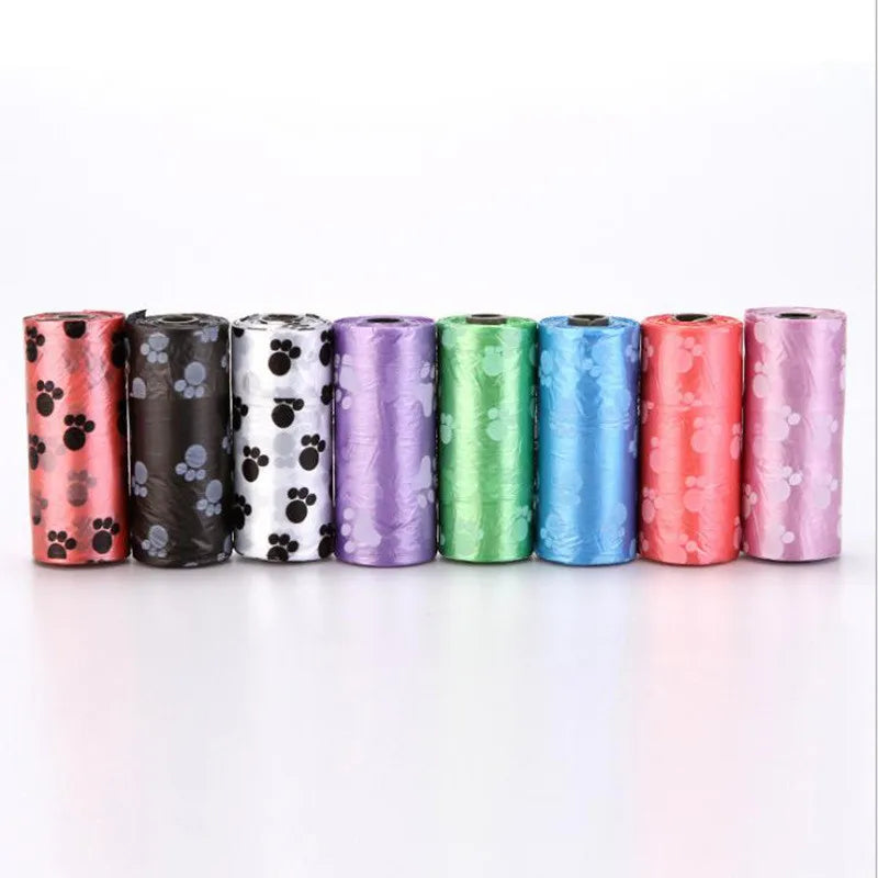 10 Premium Rolls 150pcs Colored Dog Poop Bags Biodegradable High Quality Leakproof