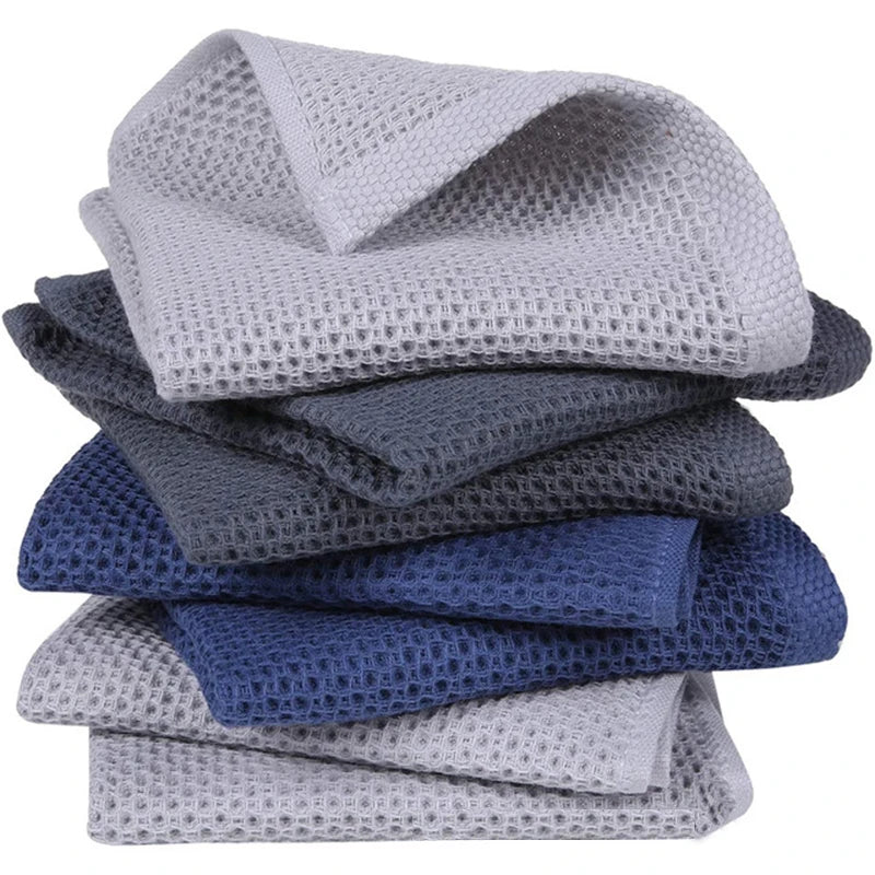Super Absorbent Pure Cotton Cleaning Cloth Fast Drying 1pc