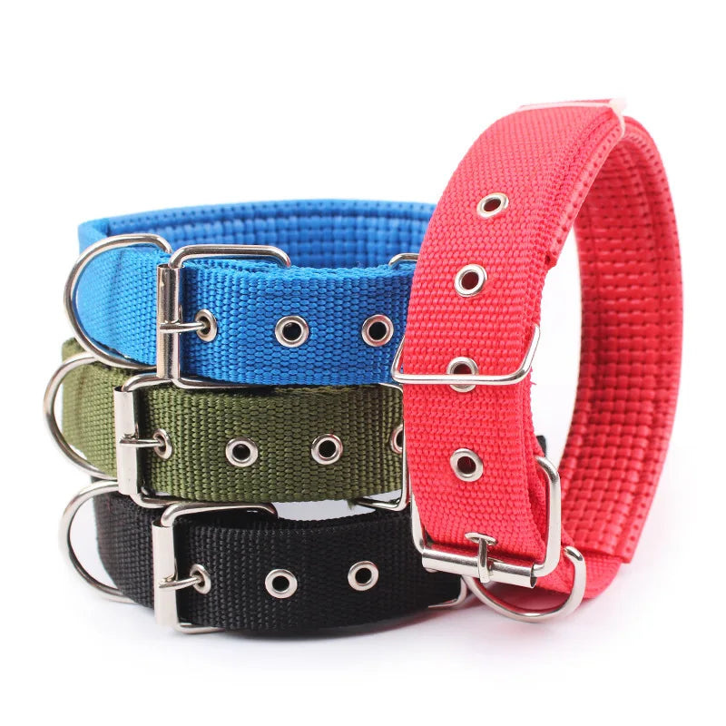 Durable Dog Collars for Small Medium and Large Dogs S - XXL
