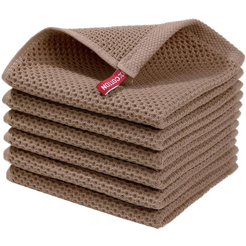 Super Absorbent Pure Cotton Cleaning Cloth Fast Drying 1pc