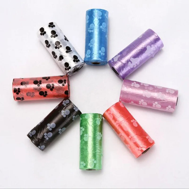 10 Premium Rolls 150pcs Colored Dog Poop Bags Biodegradable High Quality Leakproof
