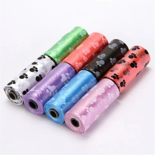 10 Premium Rolls 150pcs Colored Dog Poop Bags Biodegradable High Quality Leakproof