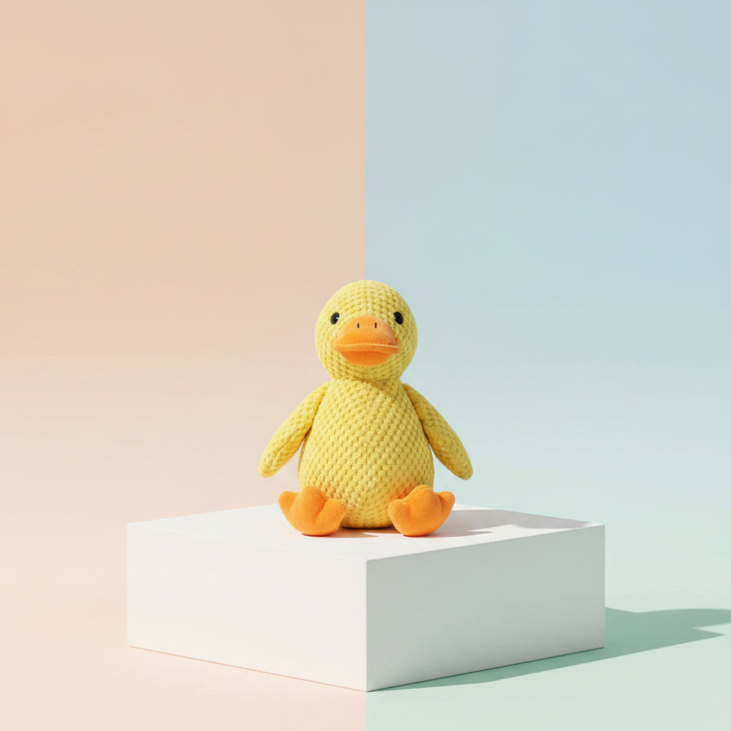 Yellow Duck Chew Toy for Teeth Grinding