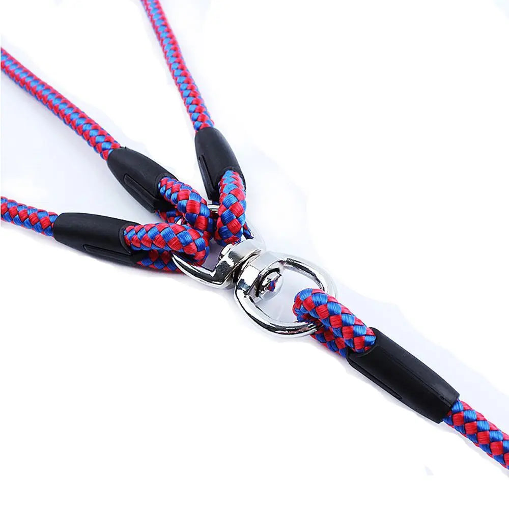 Triple Durable 3 Way Safety Rope Pet Leashes with Comfort Handle