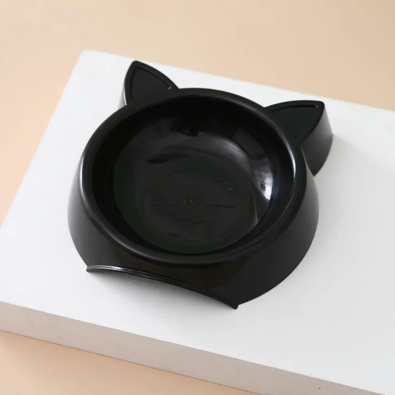 Cat-Shaped Pet Bowl Non-Slip Easy to Clean