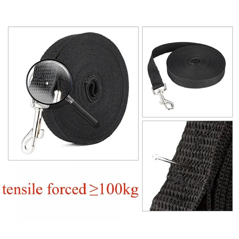 Nylon Rope Durable Dog Leash 1.2M-30M