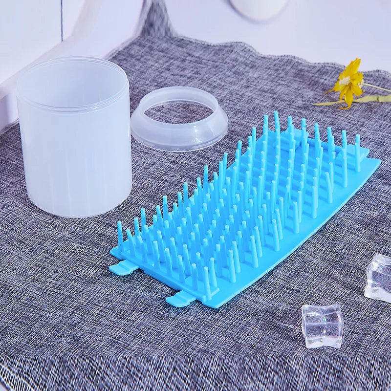 Dog Paw Cleaner Cup Silicone Comb Washer