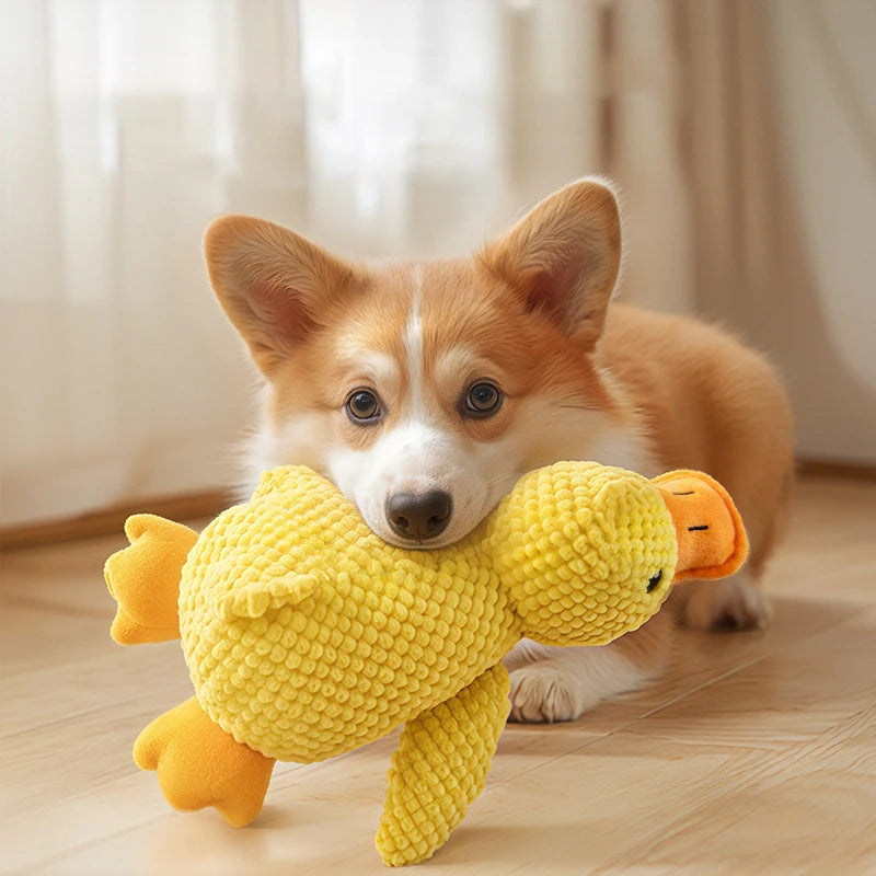 Yellow Duck Chew Toy for Teeth Grinding