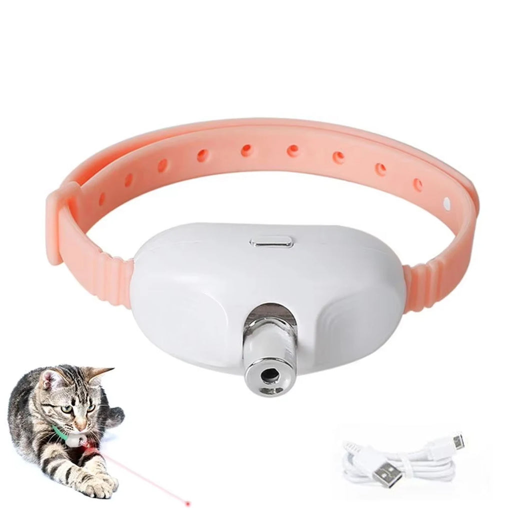 Automatic Cat Laser Collar Interactive Toy