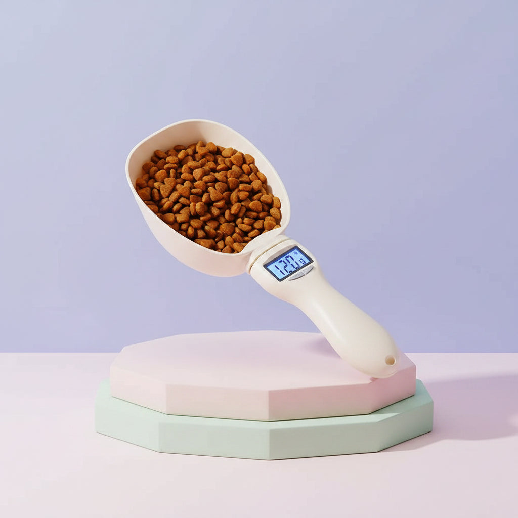 Pet Food Electronic Measuring Scoop Digital Scale with LED Display