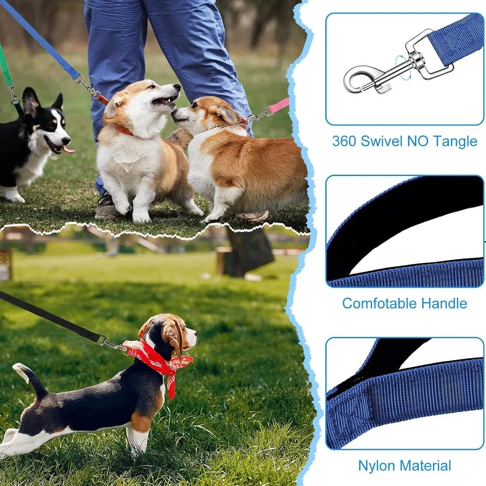 Nylon Rope Durable Dog Leash 1.2M-30M