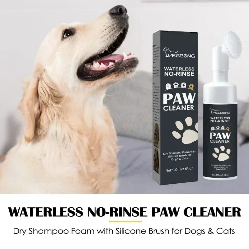 Pet Paw Foam Cleaner 100ml Dog & Cat No Rinse