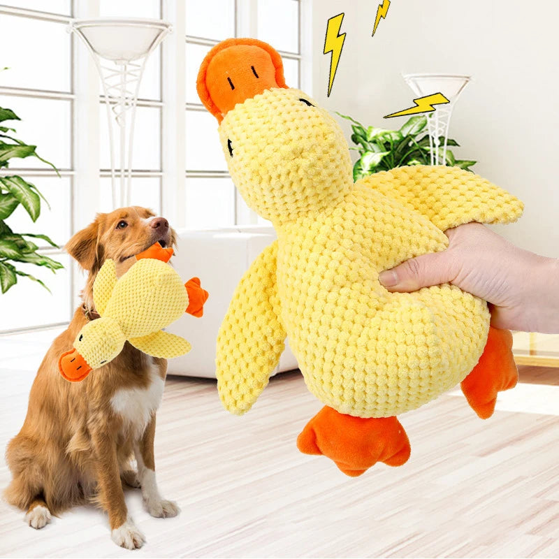 Yellow Duck Chew Toy for Teeth Grinding