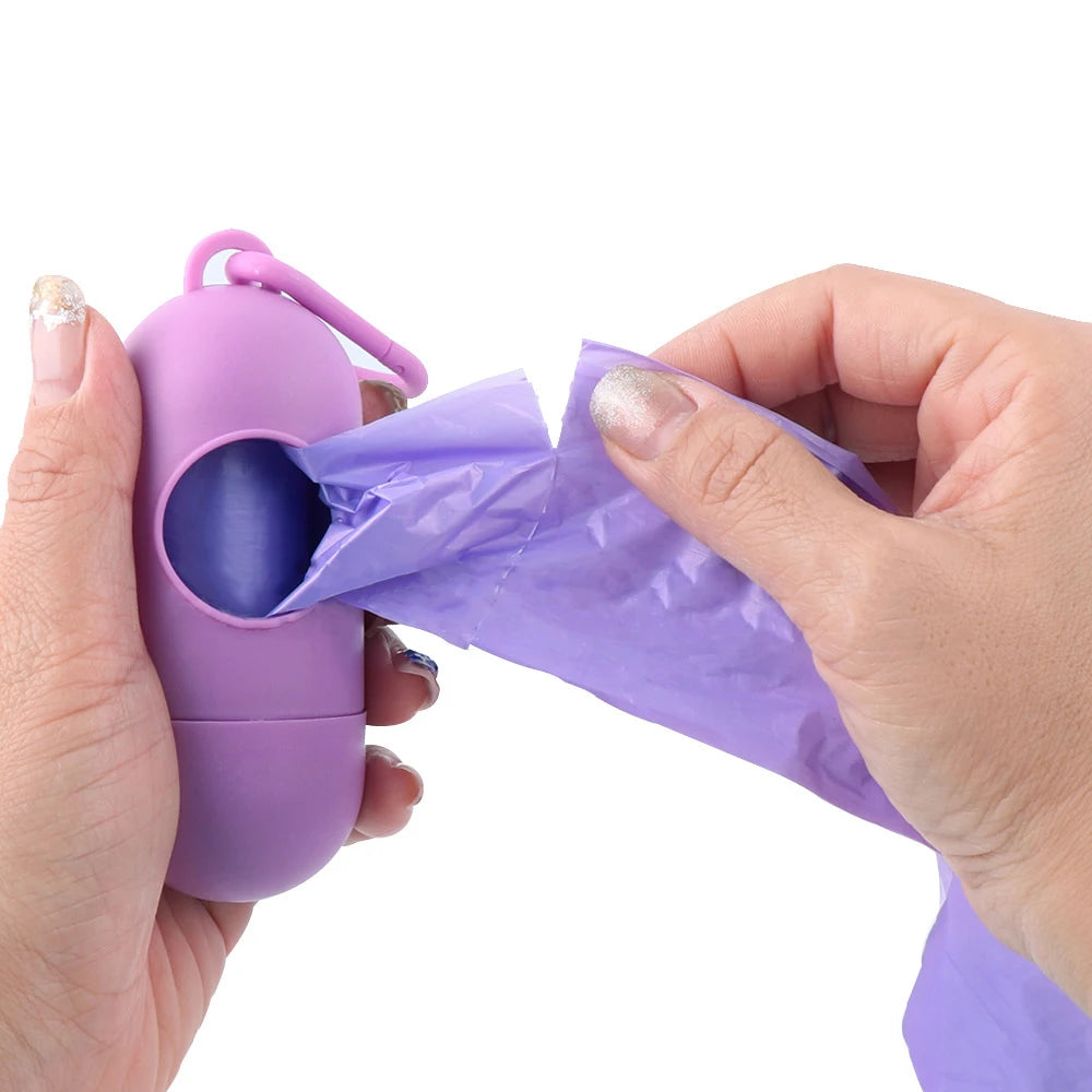Pet Poop Bag Holder Portable Waste Bag Dispenser