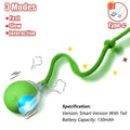 Smart Dog Interactive Ball Automatic Rolling Ball Toy Rechargeable with Durable Rope