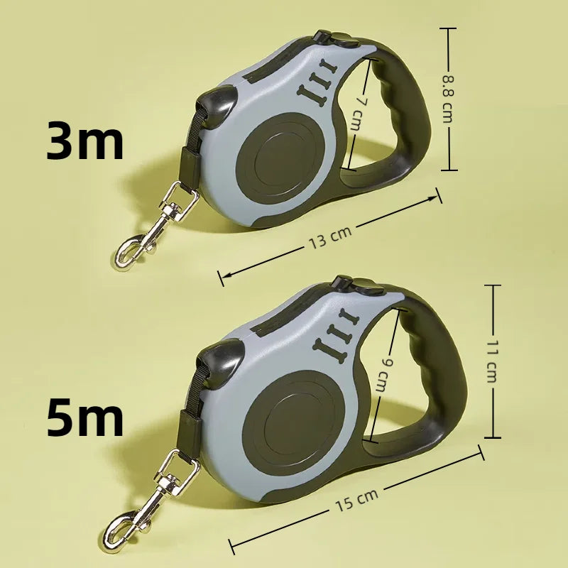 3m 5m Strong Retractable Cat Leash