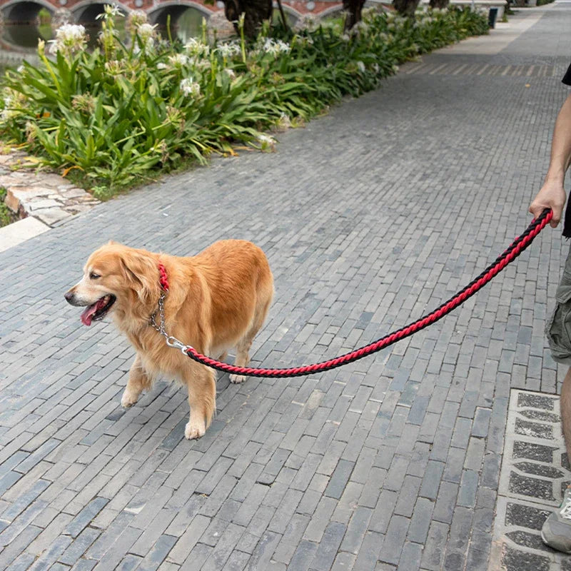 Heavy Duty Large Dog Durable Leash Durable Nylon Braided