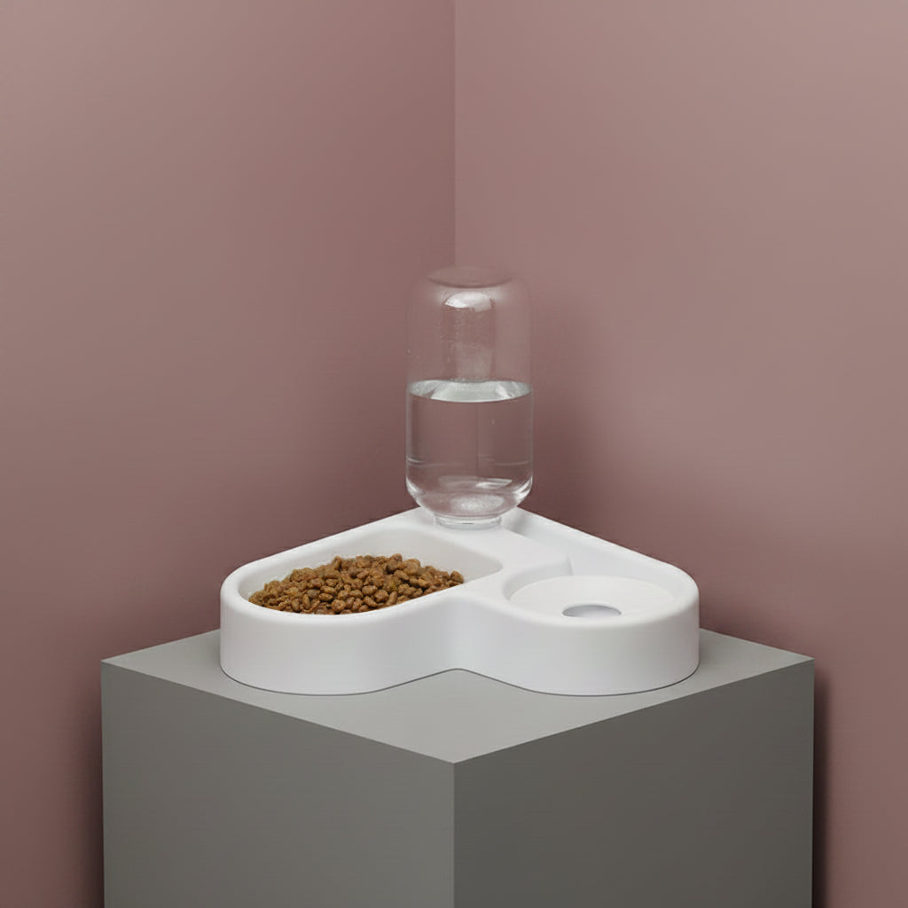 Automatic Water Pet Bowl Dual-use Drinking And Feeding