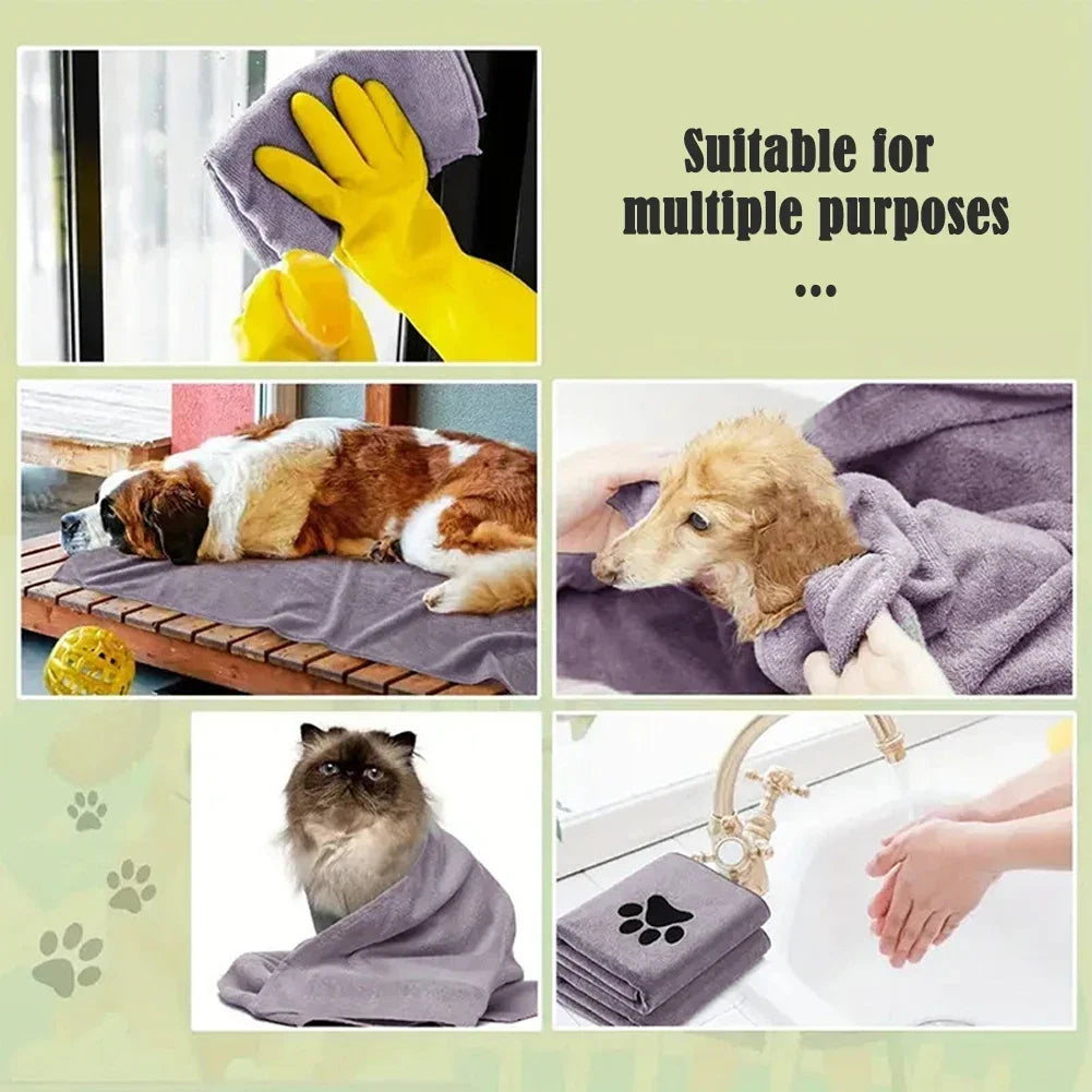 Quick-drying Soft Thickened Premium Quality Pet Towel
