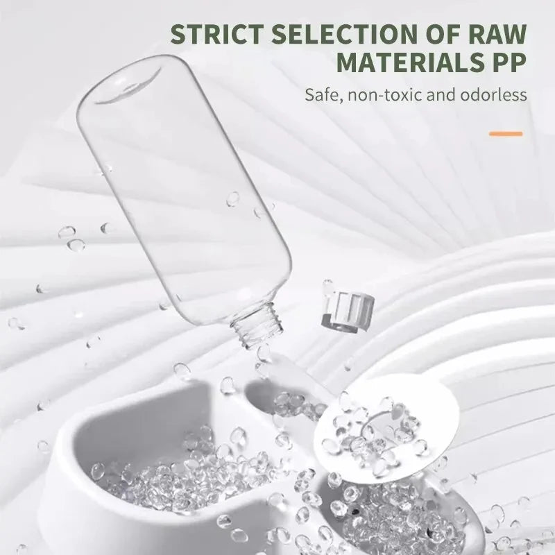 Automatic Water Pet Bowl Dual-use Drinking And Feeding