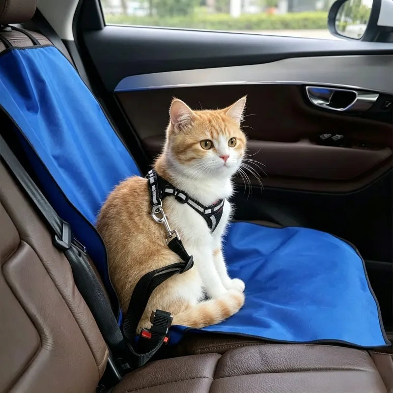 Single Waterproof Pet Car Seat Cover Protector