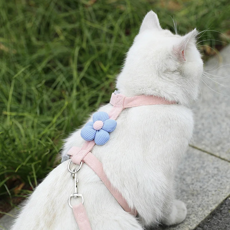 Cat Harness and Leash Sets Adjustable