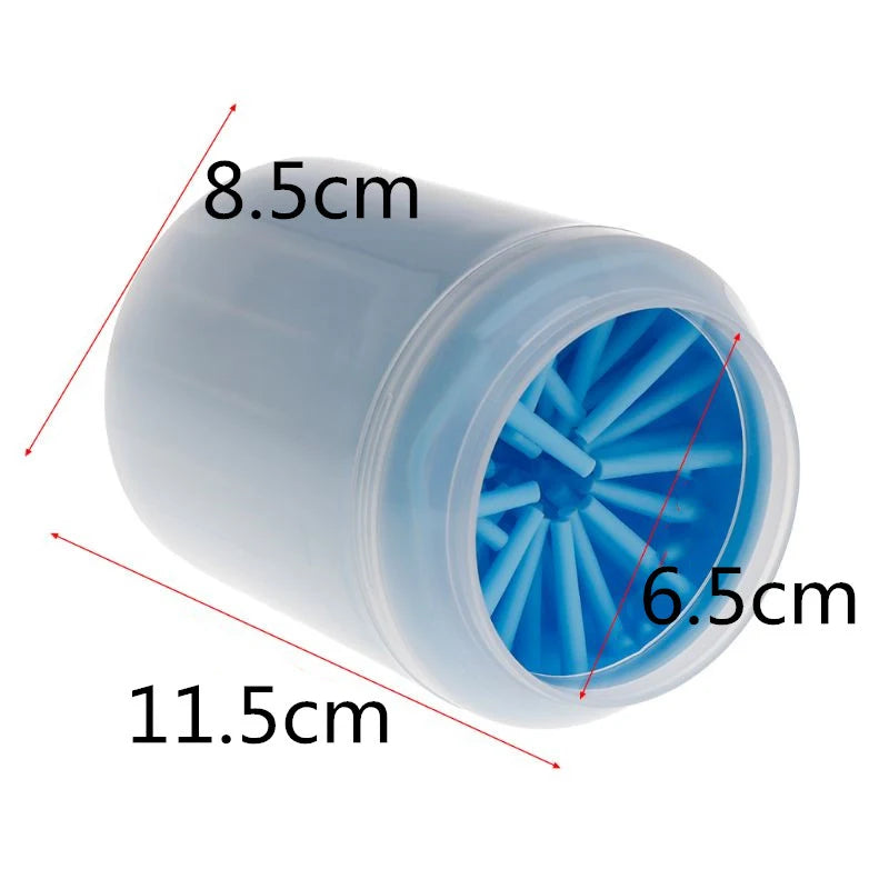 Dog Paw Cleaner Cup Silicone Comb Washer