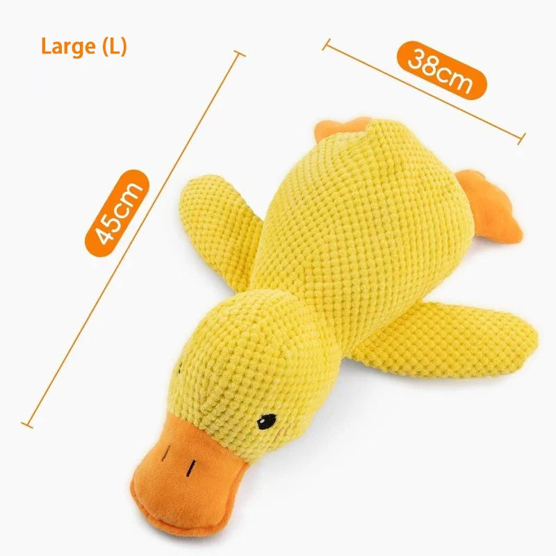 Yellow Duck Chew Toy for Teeth Grinding