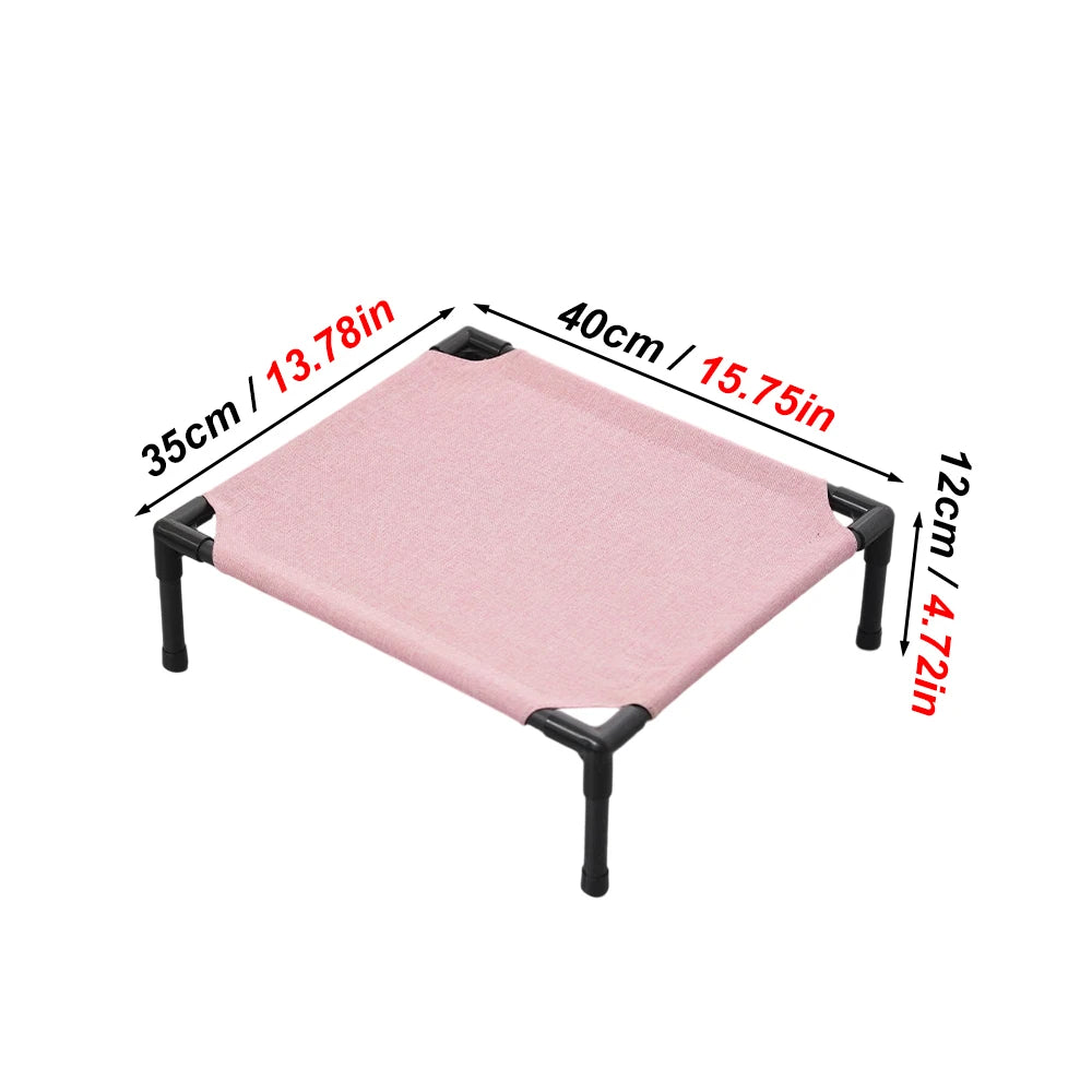 Elevated Cooling Pet Bed Breathable and Washable
