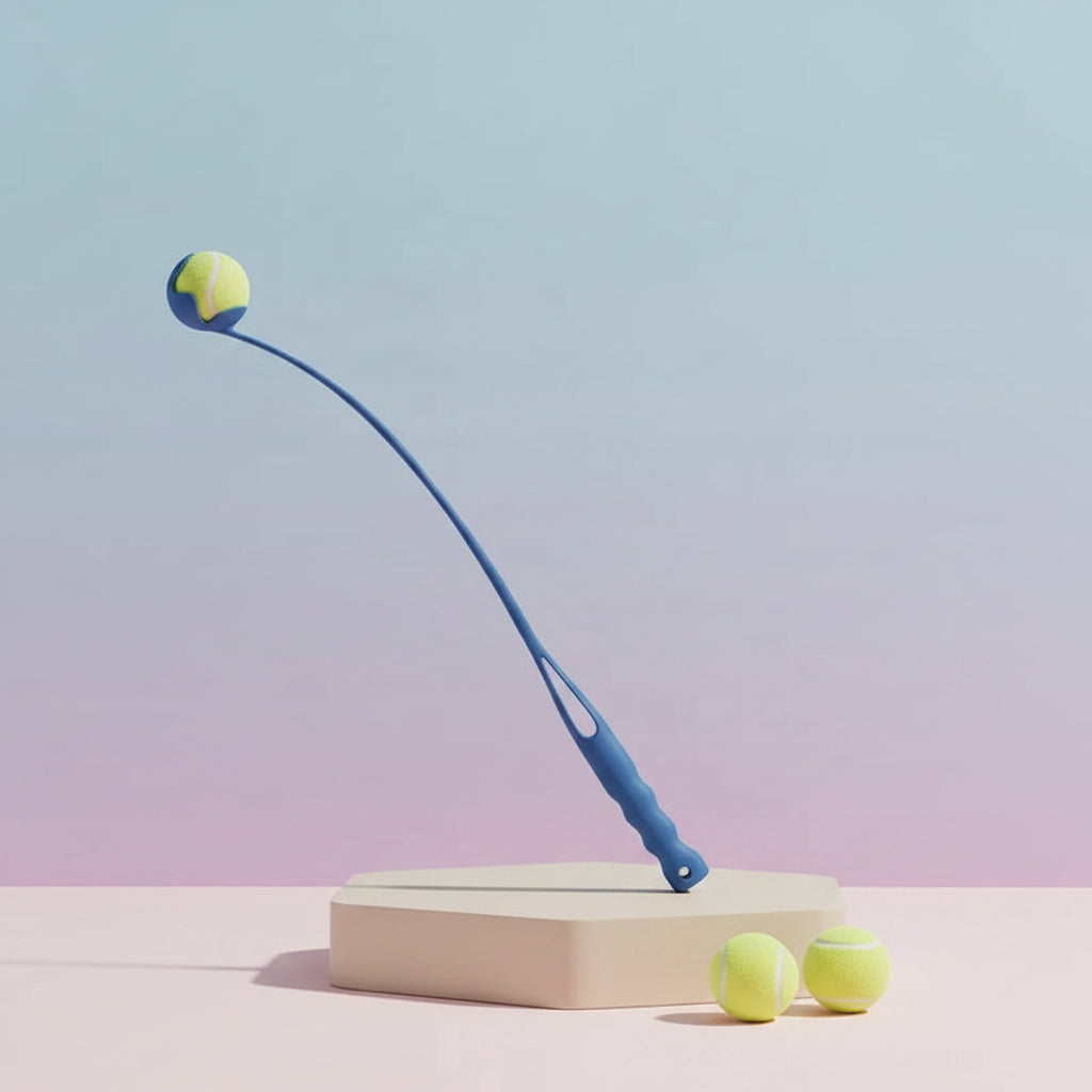 Pet Ball Fetch Throwing and Grabbing Stick