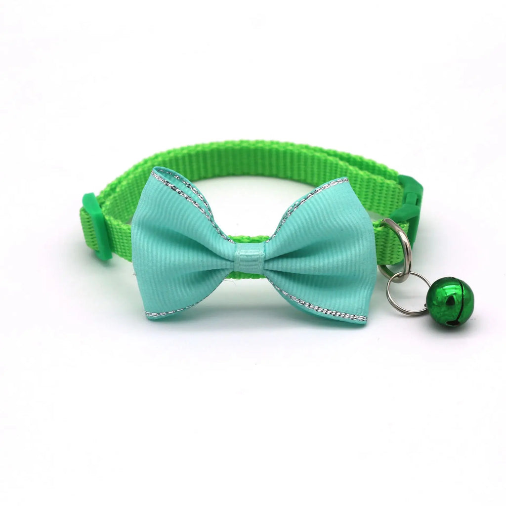 Bowtie Cat Collar with Bell