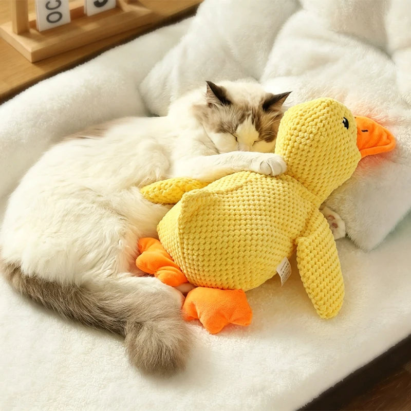 Yellow Duck Chew Toy for Teeth Grinding