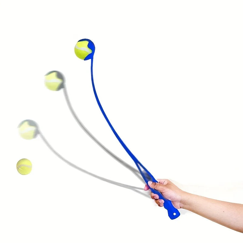 Pet Ball Fetch Throwing and Grabbing Stick
