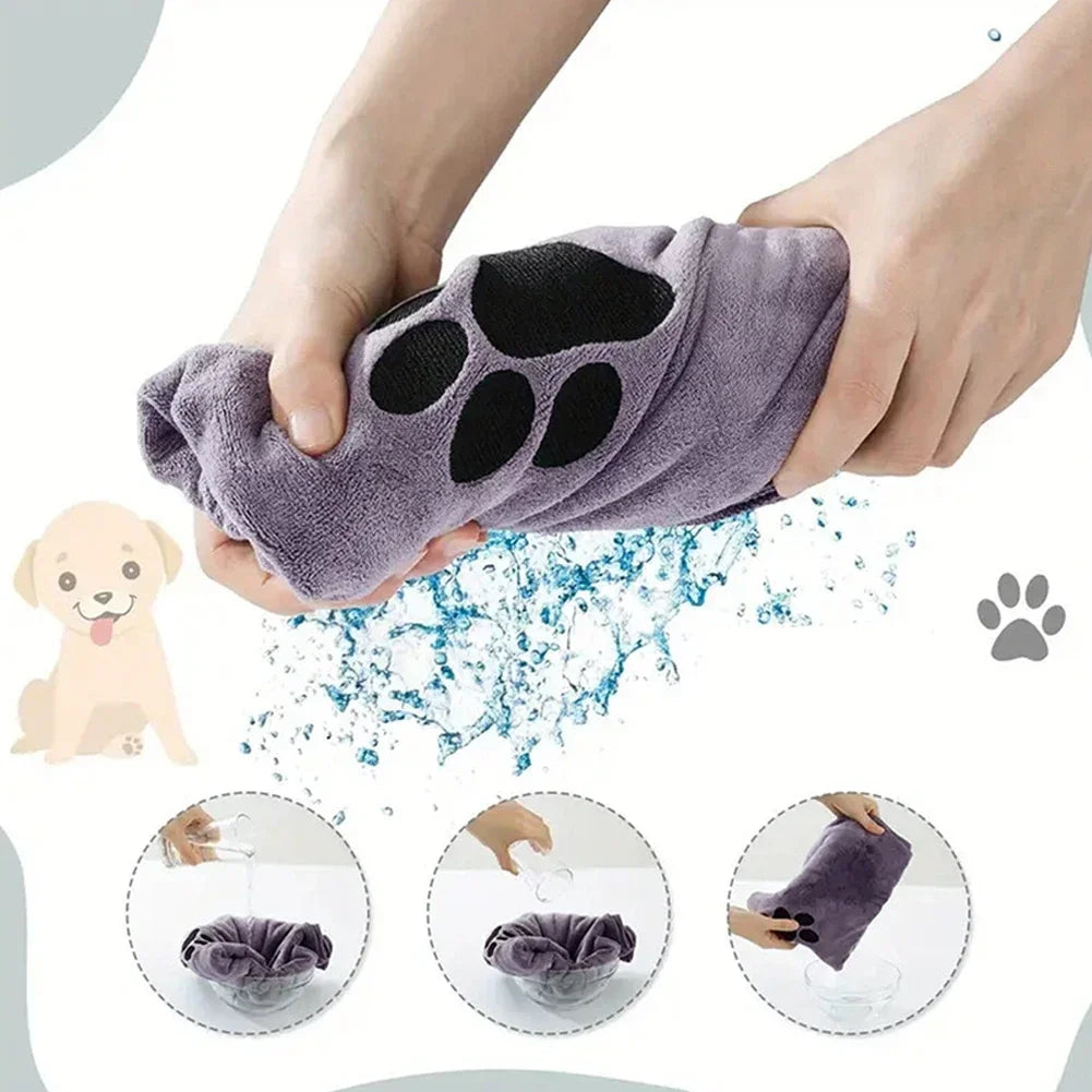 Quick-drying Soft Thickened Premium Quality Pet Towel