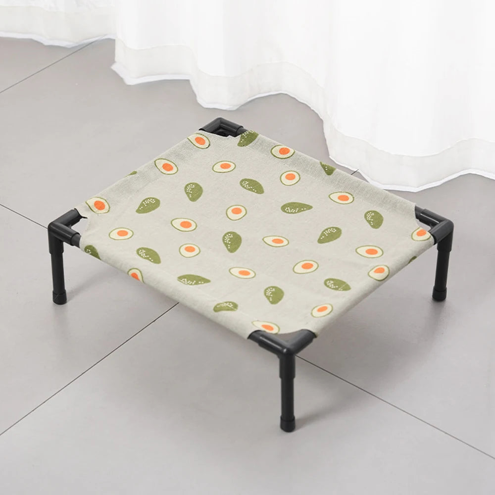 Elevated Cooling Pet Bed Breathable and Washable