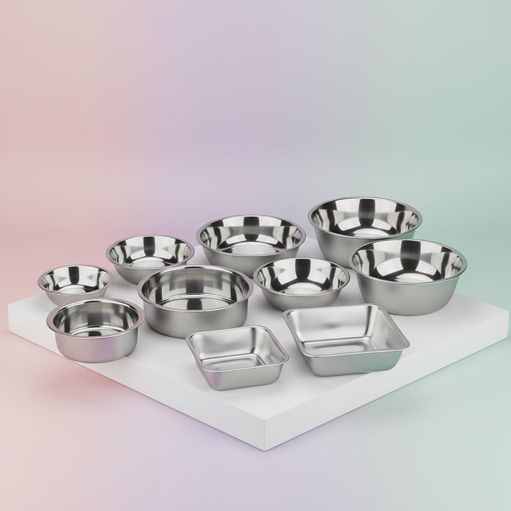 Stainless Steel Pet Various Shapes and Sizes