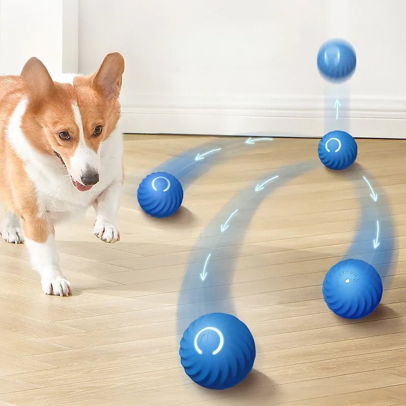 Automatic Moving Pet Ball Interactive Toy USB Charging