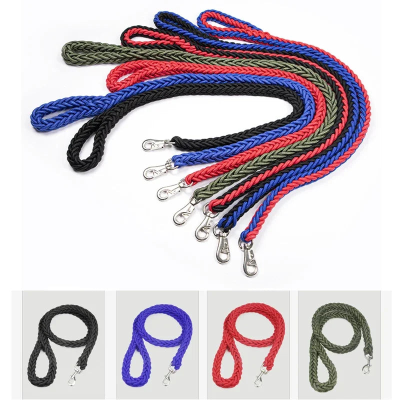 Heavy Duty Large Dog Durable Leash Durable Nylon Braided