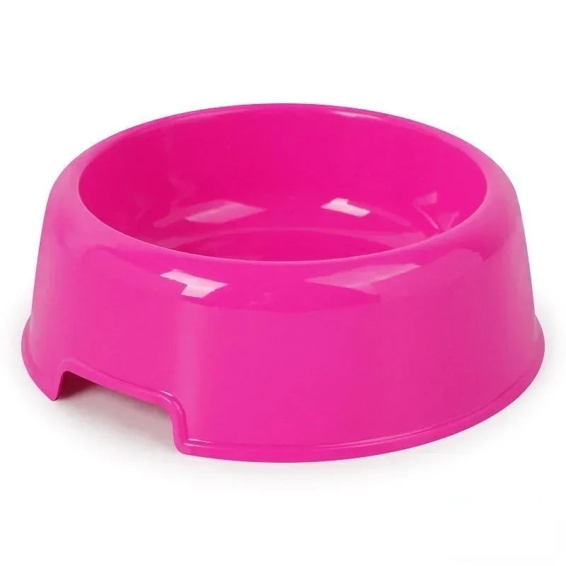 Plastic Pet Bowl for Food and Water Easy Clean