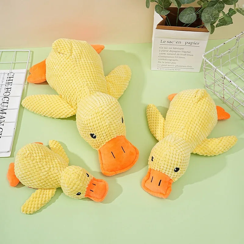Yellow Duck Chew Toy for Teeth Grinding