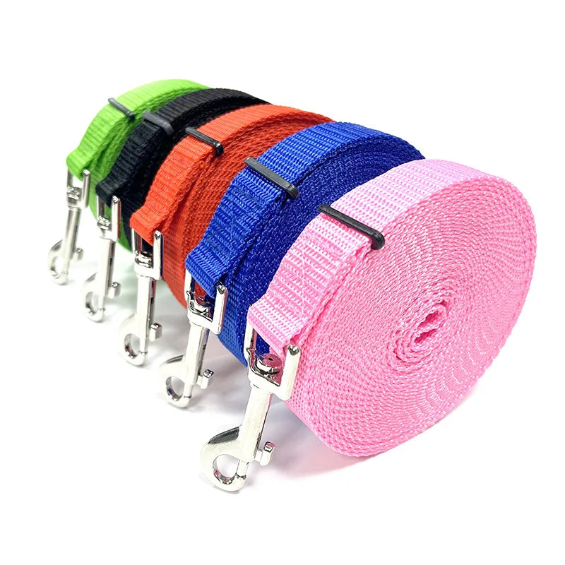 Nylon Rope Durable Dog Leash 1.2M-30M