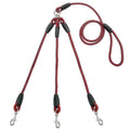 Triple Durable 3 Way Safety Rope Pet Leashes with Comfort Handle