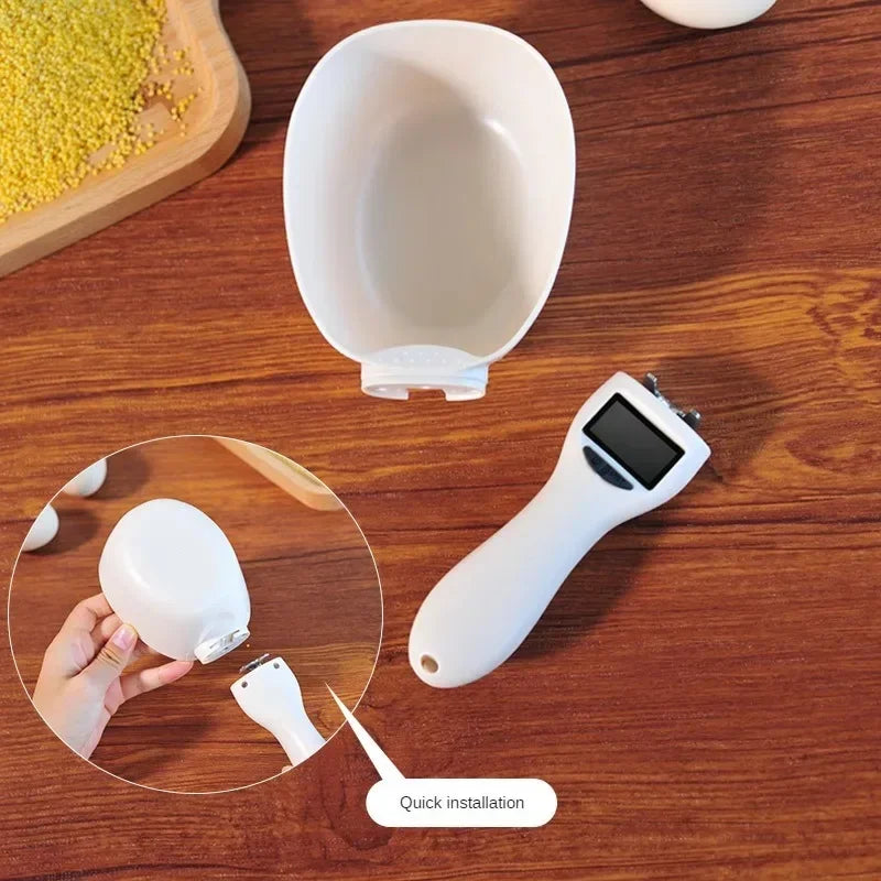 Pet Food Electronic Measuring Scoop Digital Scale with LED Display