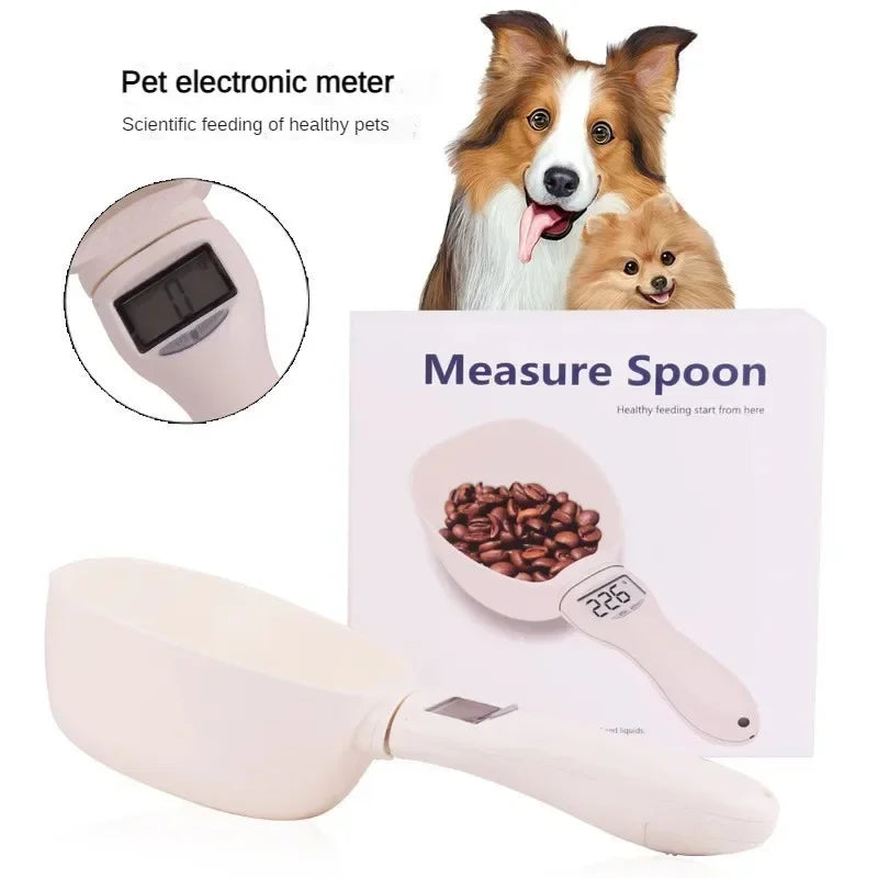 Pet Food Electronic Measuring Scoop Digital Scale with LED Display