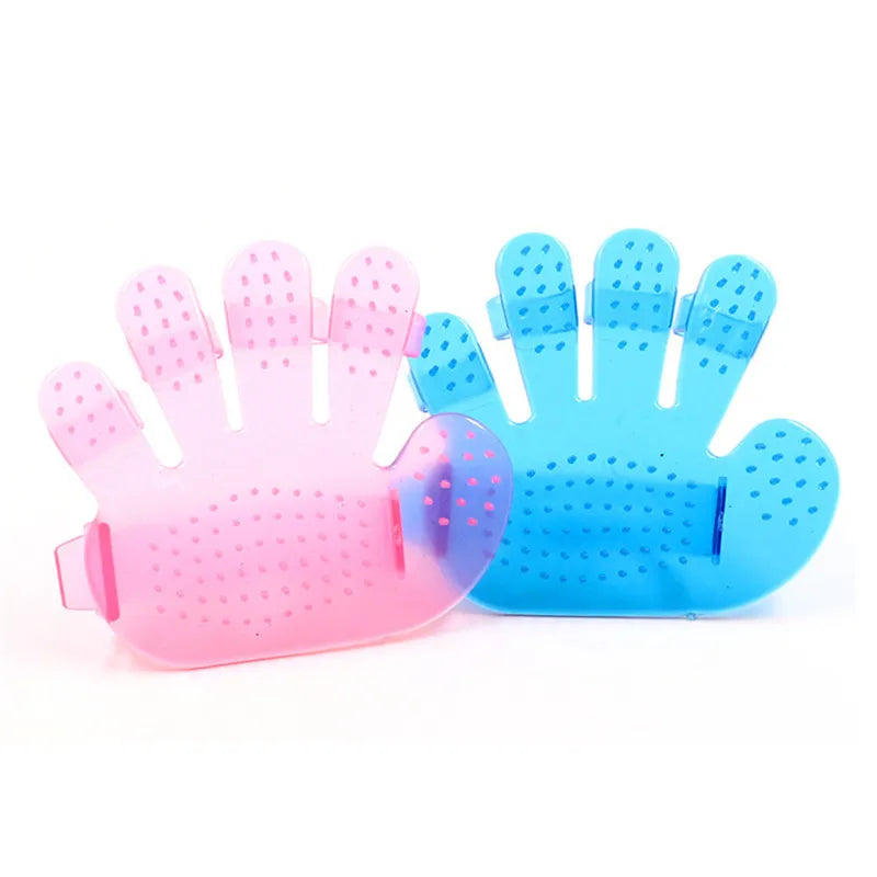 De-shedding Gentle Massage Pet Grooming Glove