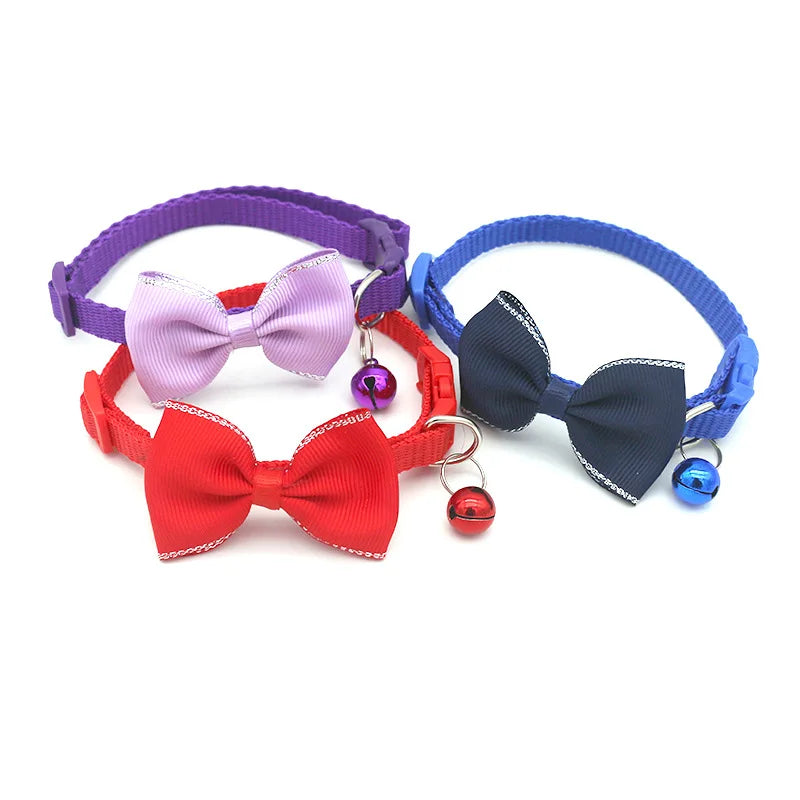 Bowtie Cat Collar with Bell