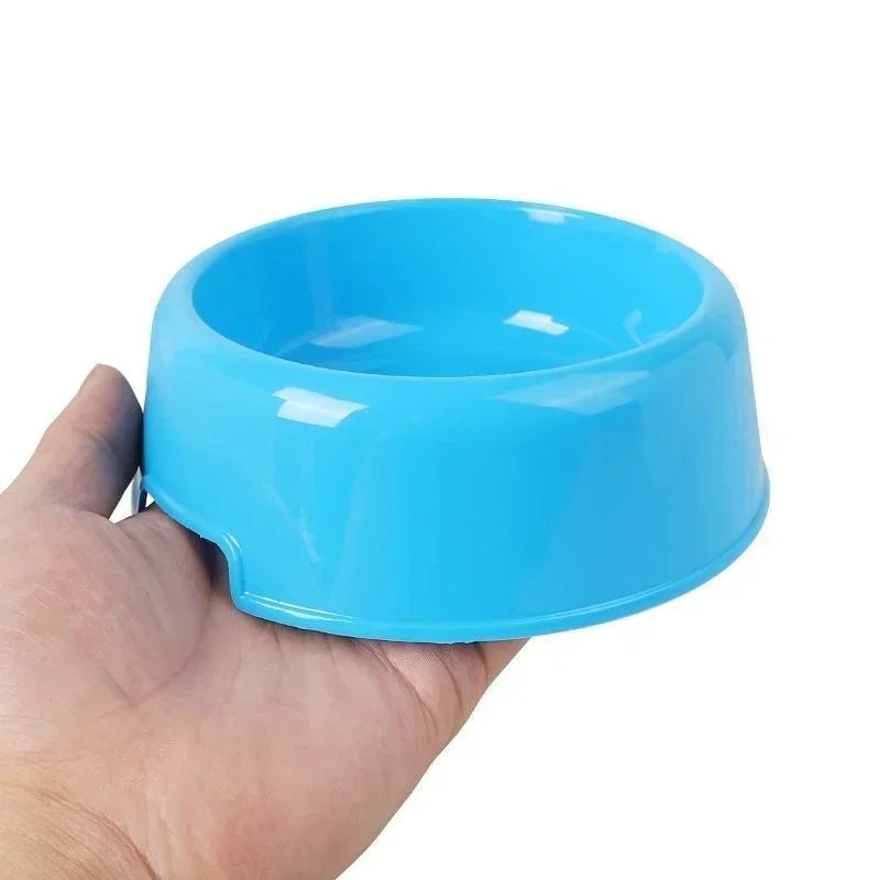 Plastic Pet Bowl for Food and Water Easy Clean