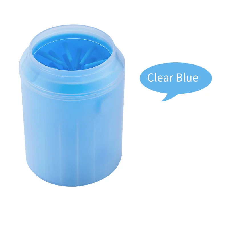 Dog Paw Cleaner Cup Silicone Comb Washer
